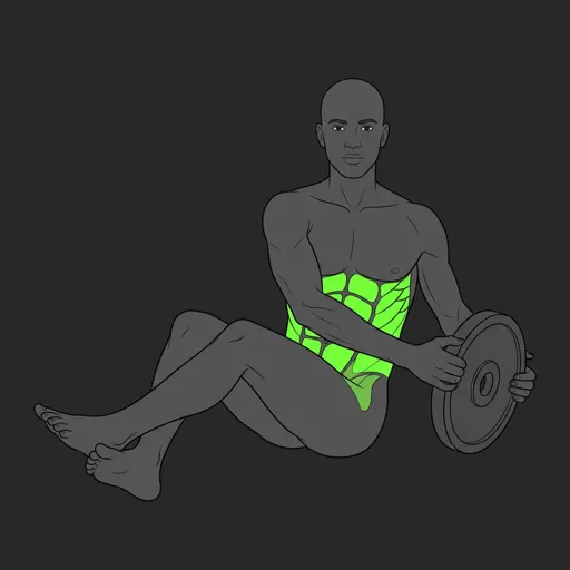 Plate Twist: rotated position, plate touching floor to one side
